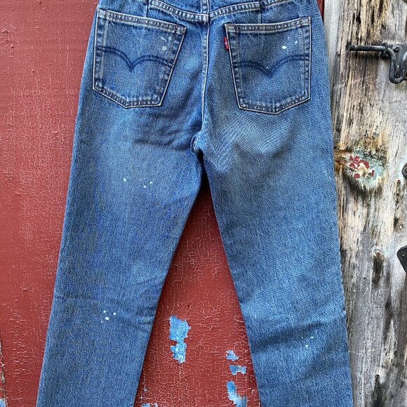 Levi’s Button Fly Altered Straight Leg Jeans - Picture 5 of 6